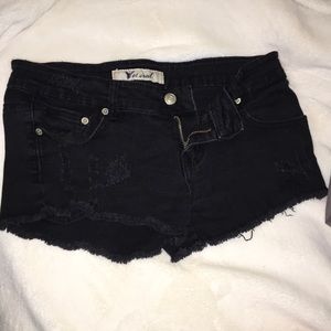 Black shorts